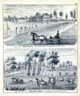 Alms House, Buenavista, William Owen Farm Residence, Schuyler County 1872